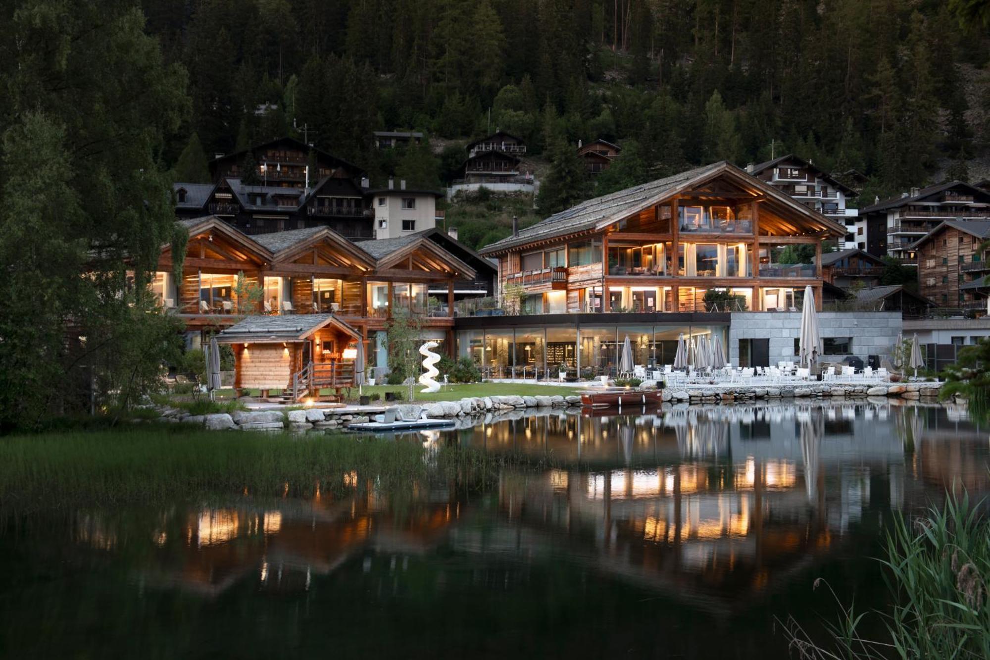 Au Club Alpin Otel Champex-Lac Dış mekan fotoğraf