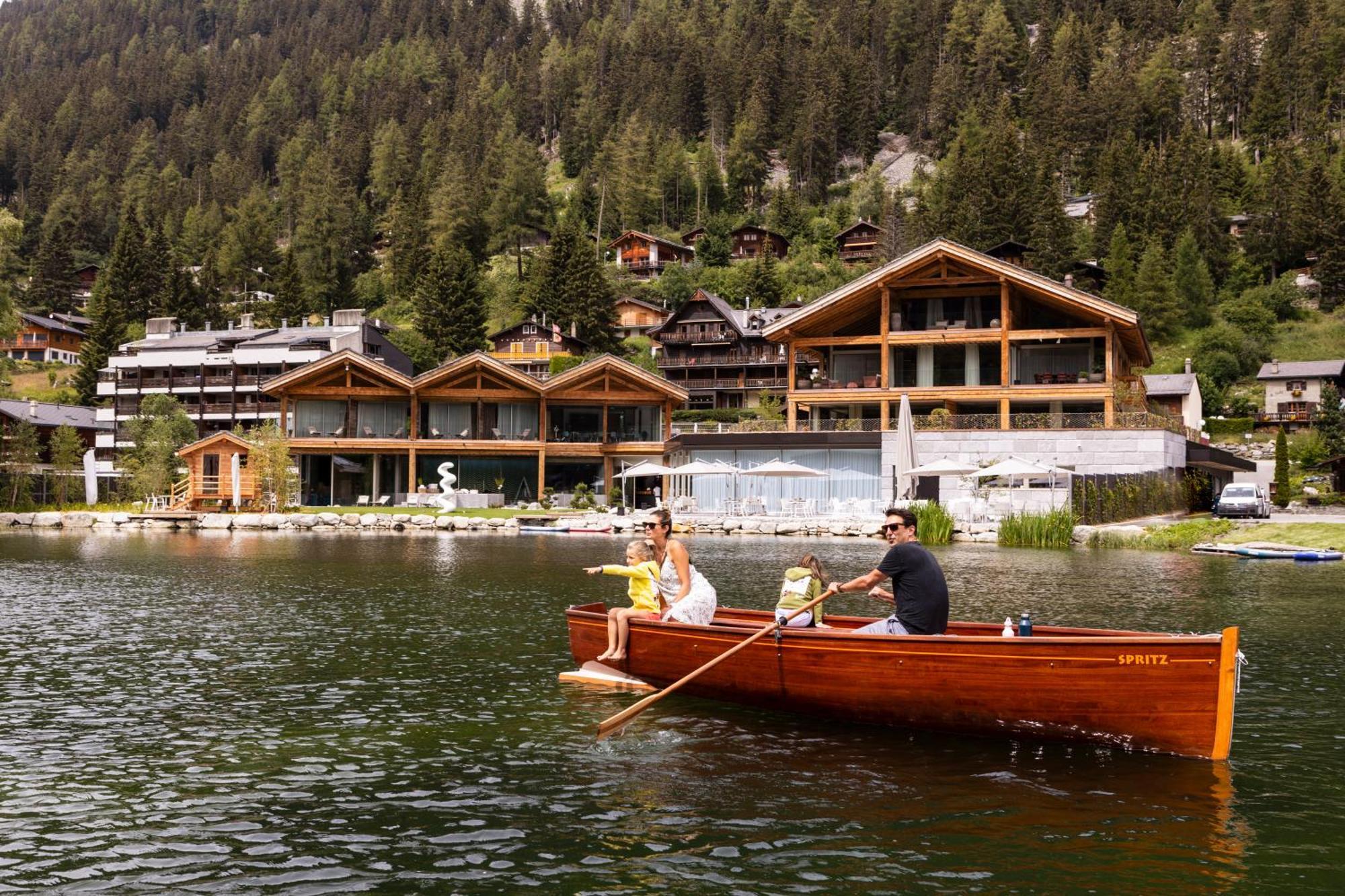 Au Club Alpin Otel Champex-Lac Dış mekan fotoğraf