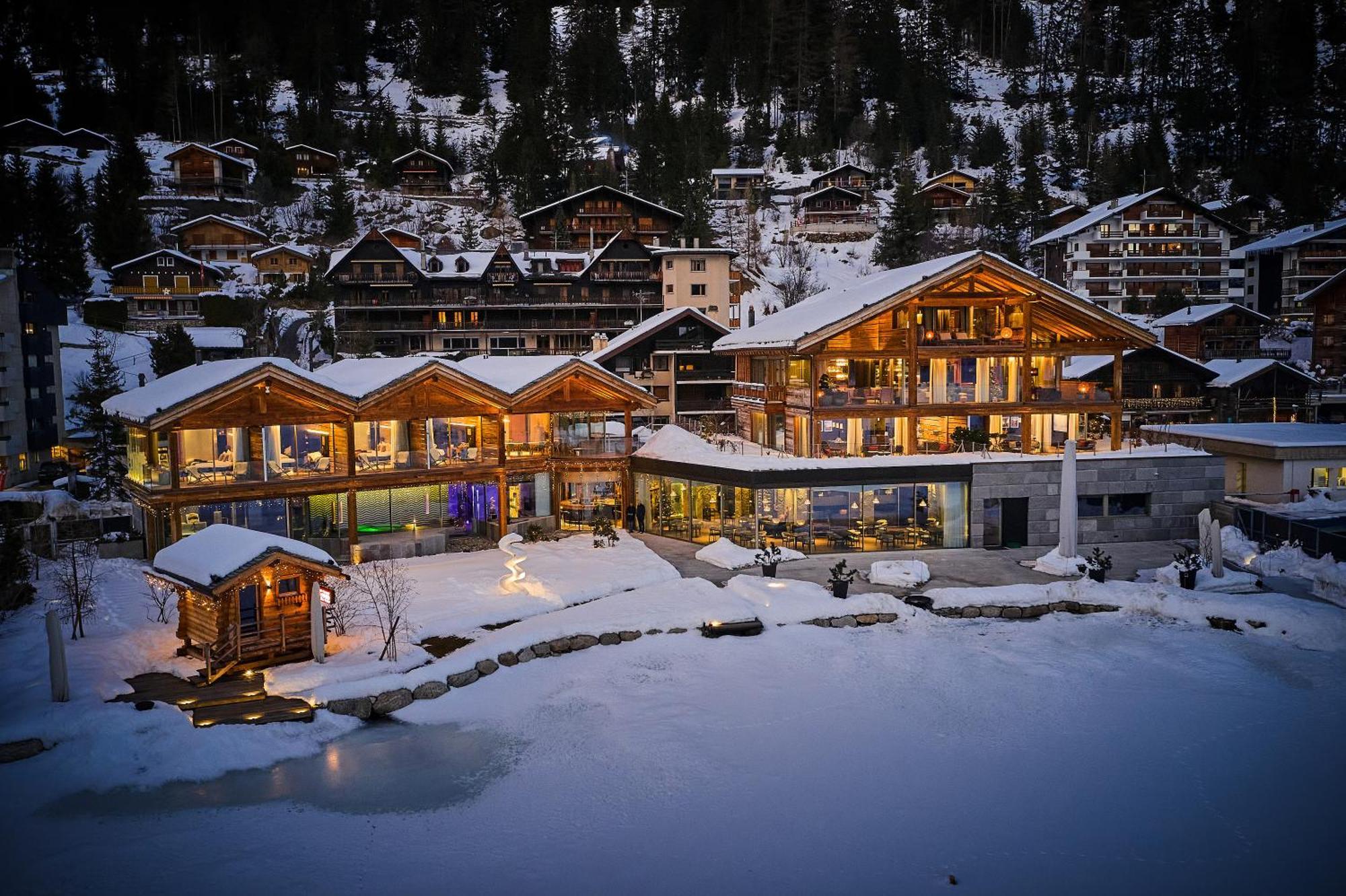 Au Club Alpin Otel Champex-Lac Dış mekan fotoğraf